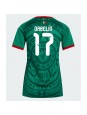 Zenske Futbalové oblečenie Mexiko Orbelin Pineda #17 MS 2026 Krátky Rukáv - Domáci Zenske Futbalové oblečenie Mexiko Orbelin Pineda #17 MS 2026 Krátky Rukáv - Domáci